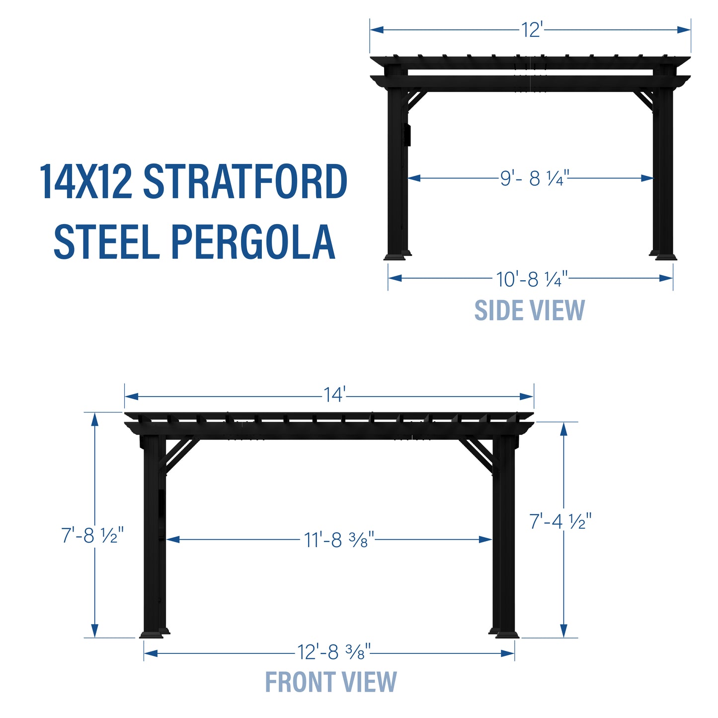 12' x 14' Stratford Pergola