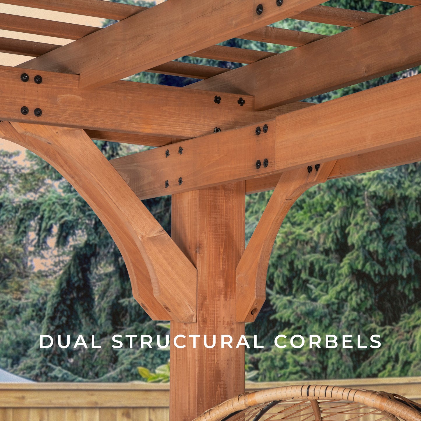 12' x 14' Beaumont Pergola