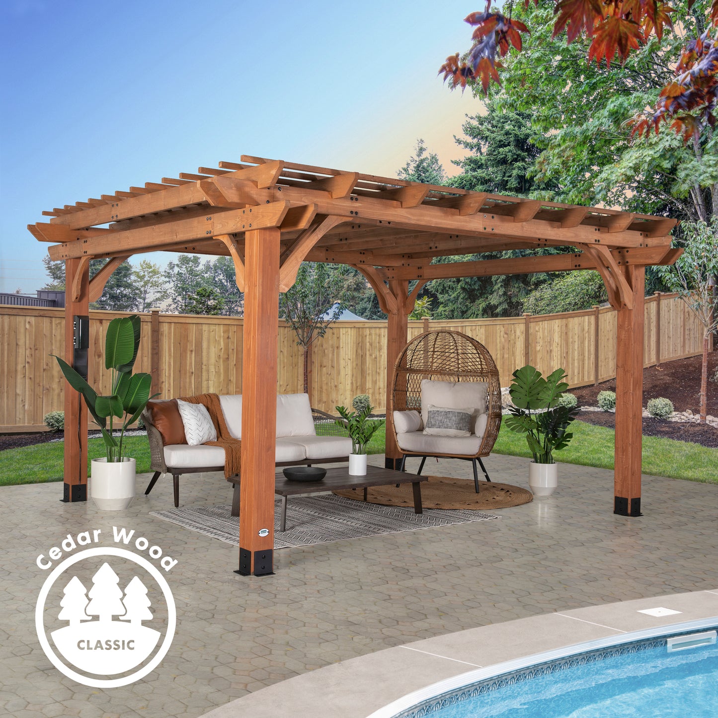 12' x 14' Beaumont Pergola