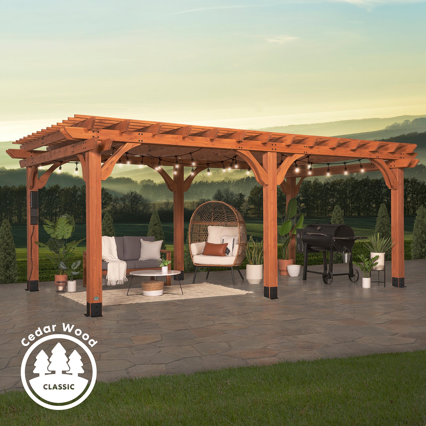 12' x 20' Beaumont Pergola