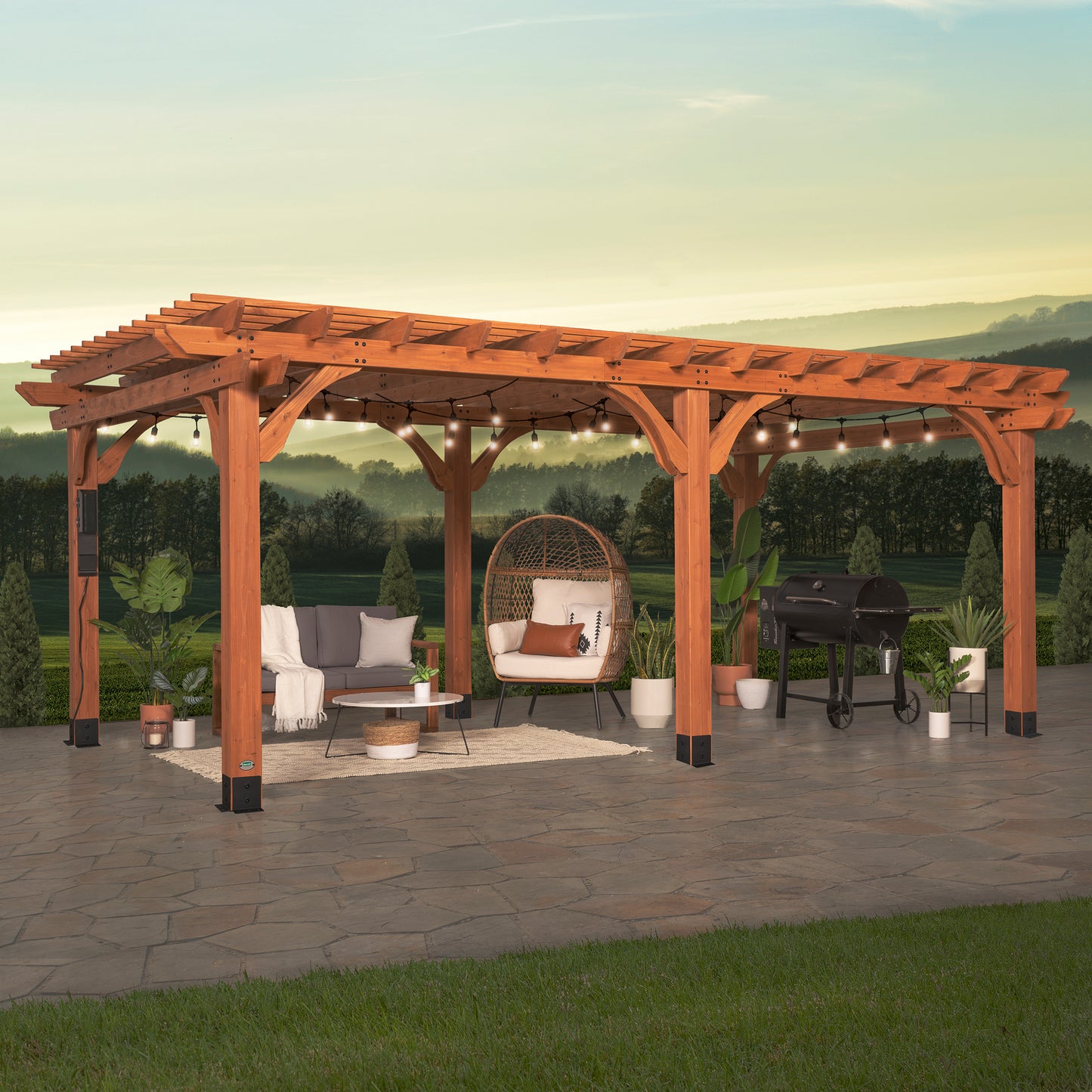12' x 20' Beaumont Pergola
