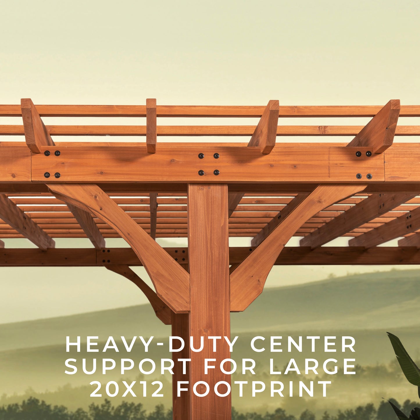 12' x 20' Beaumont Pergola