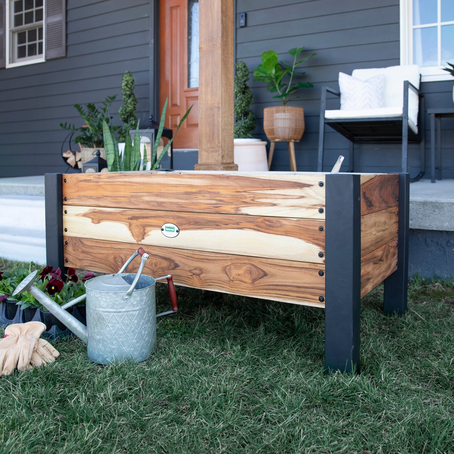 100% Authentic Teakwood Planter