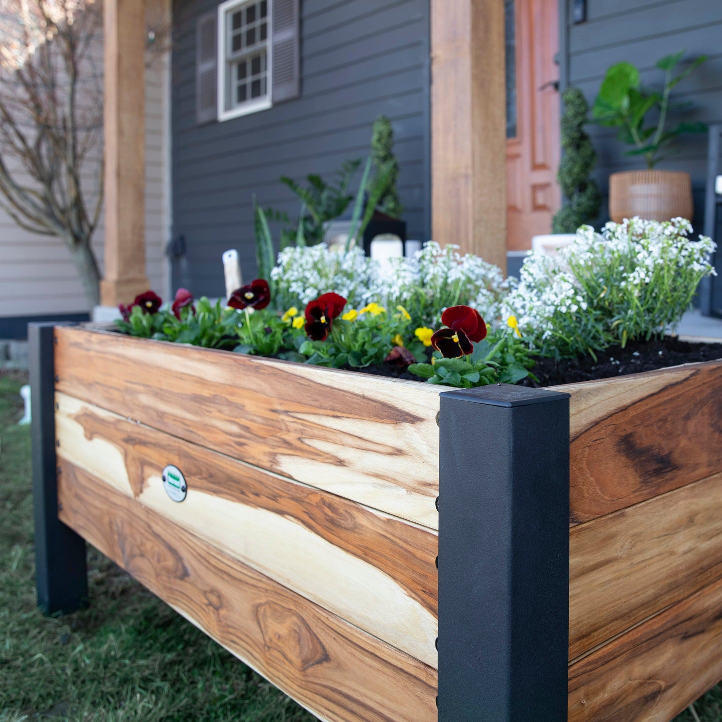 100% Authentic Teakwood Planter
