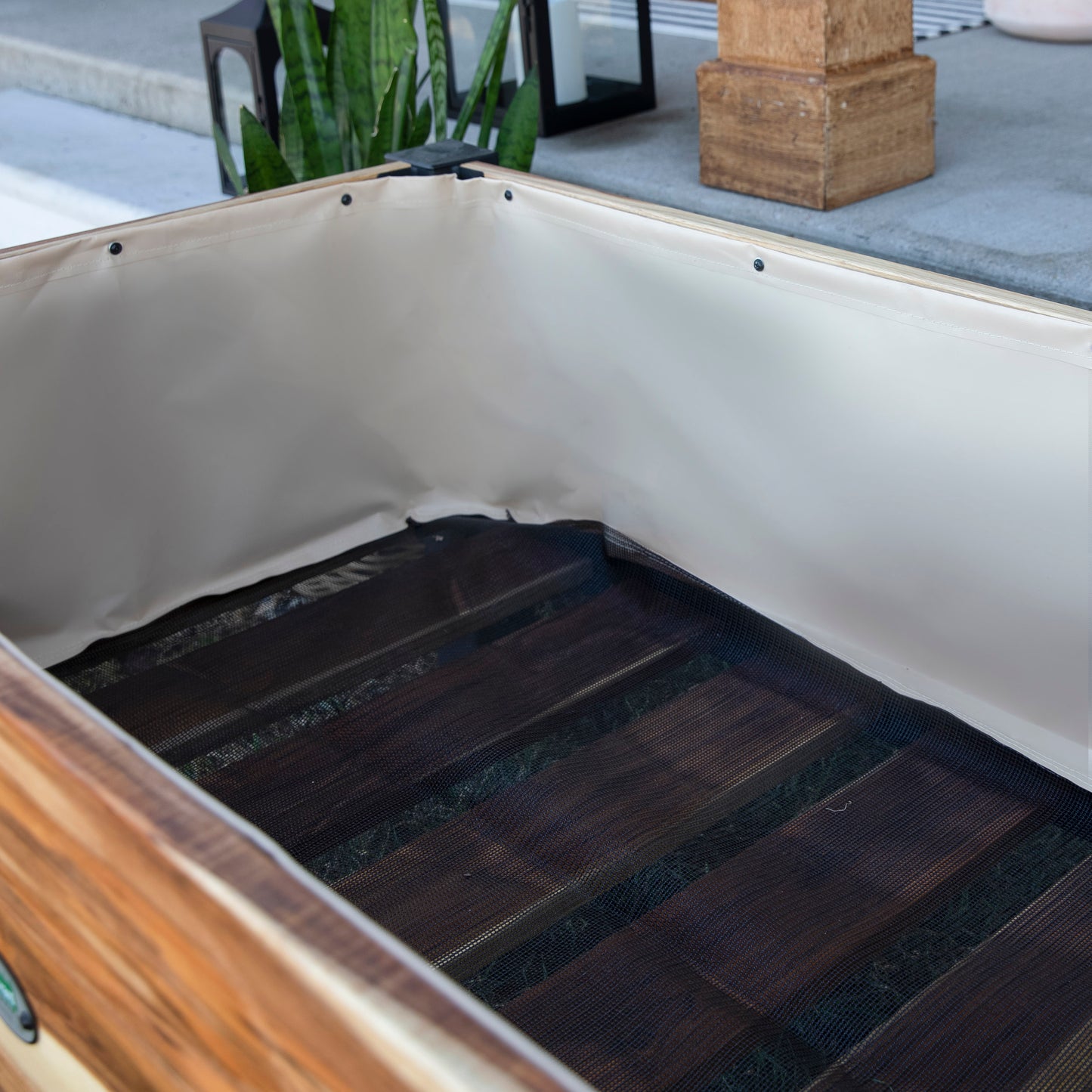 100% Authentic Teakwood Planter
