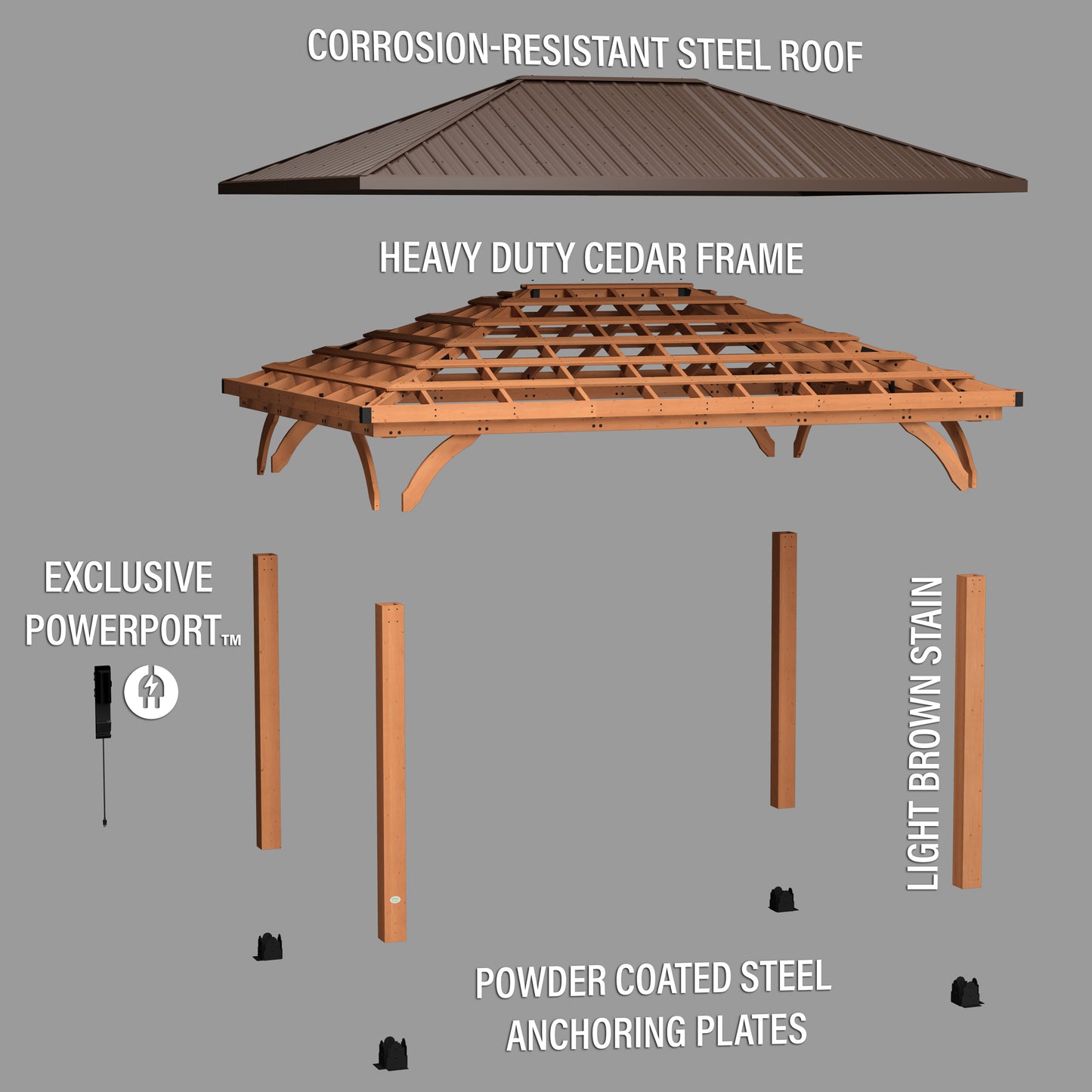 12' x 16' Barrington Gazebo