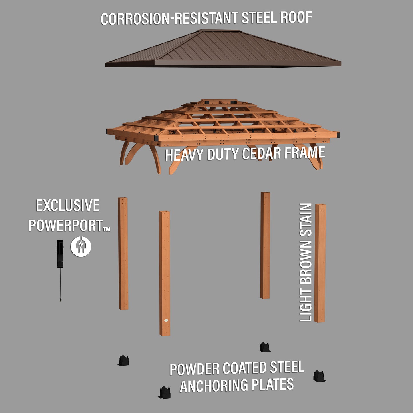 10' x 12' Barrington Gazebo