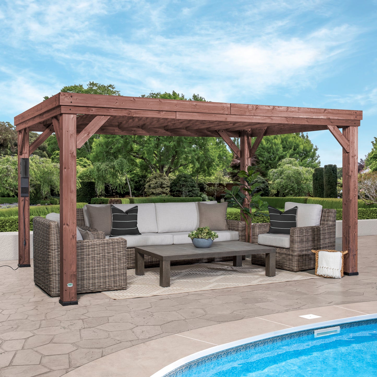 10' x 14' Brockton Pergola