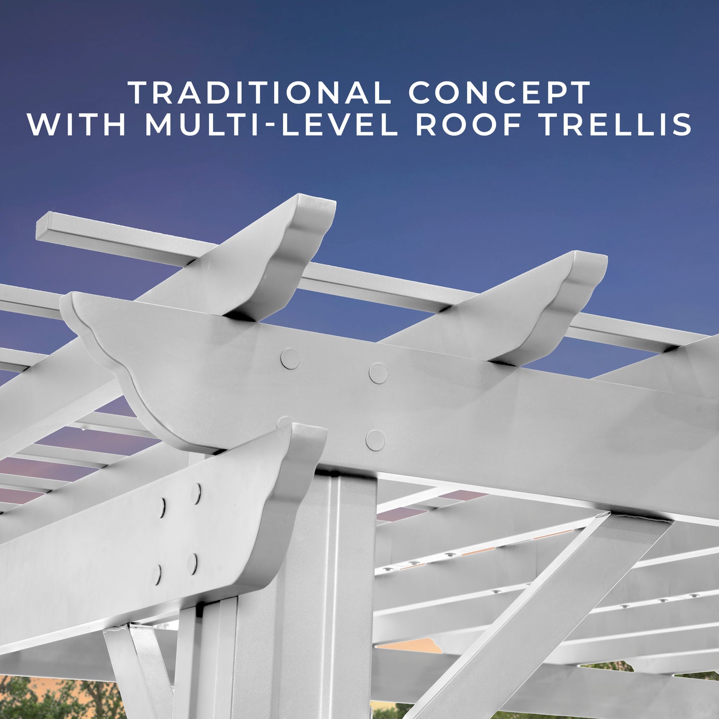 12' x 16' Hawthorne Pergola