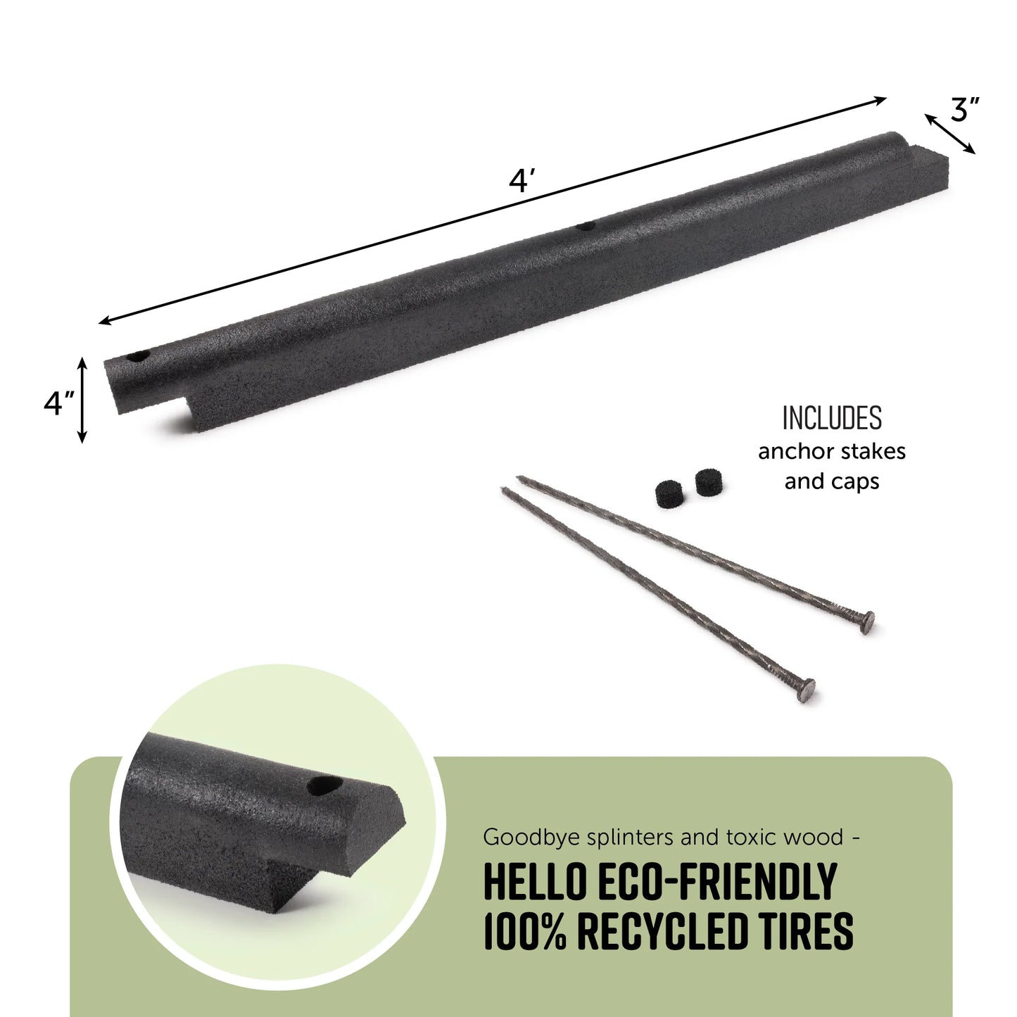 Residential Rubber Border