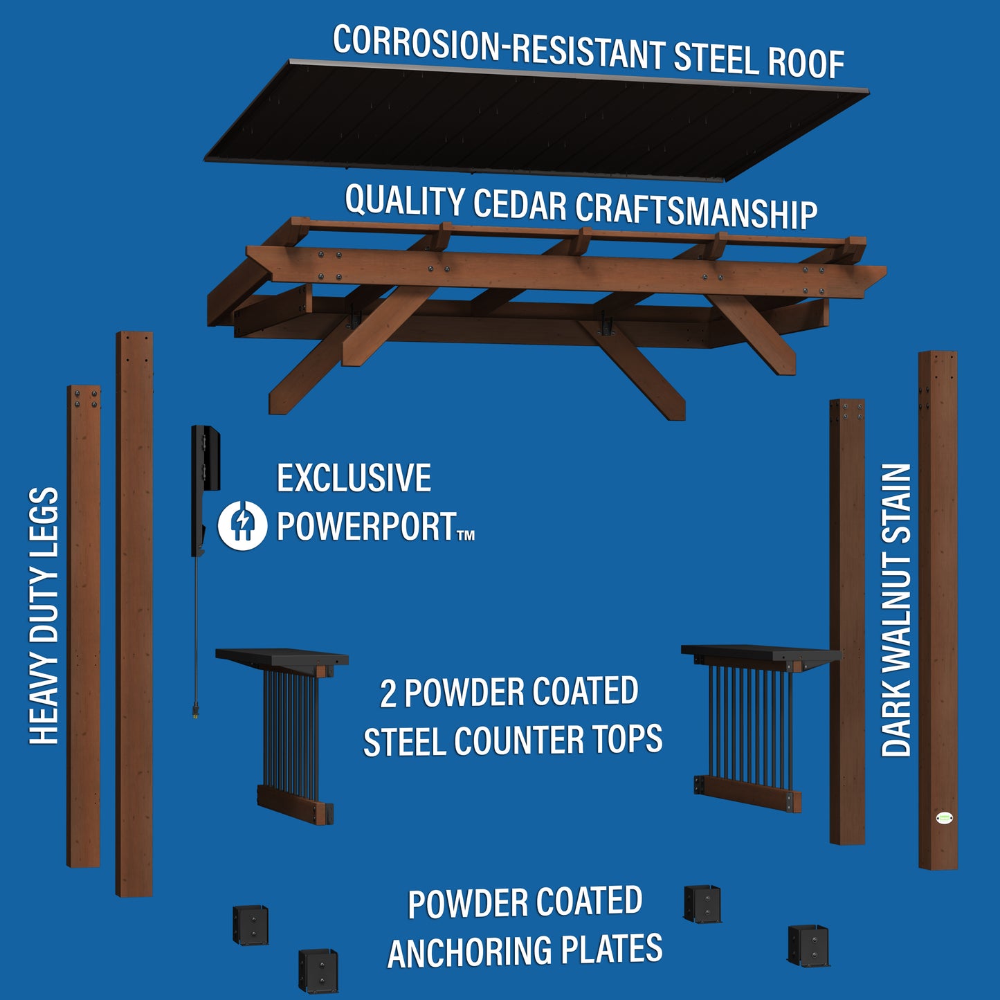 Saxony Grill Gazebo