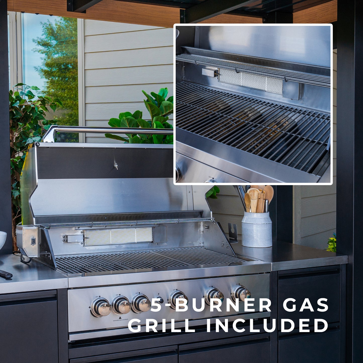 Fusion Flame Outdoor Kitchen