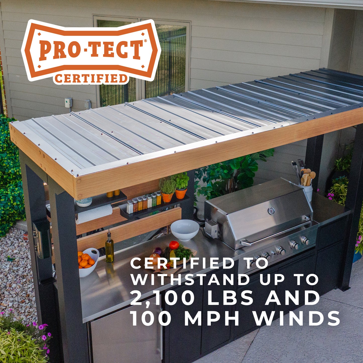 Fusion Flame Outdoor Kitchen