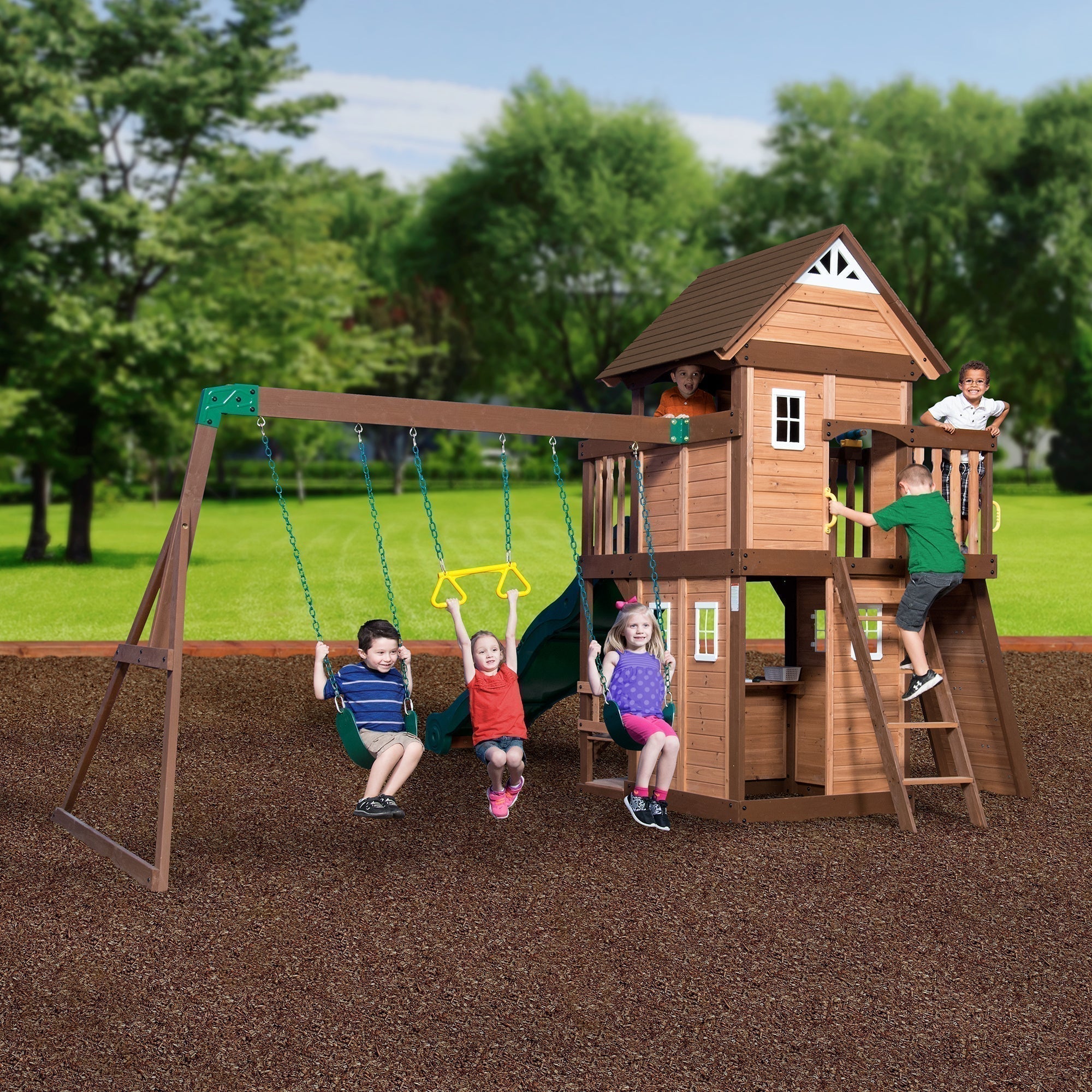 The Best Wooden Playsets For Your Kids