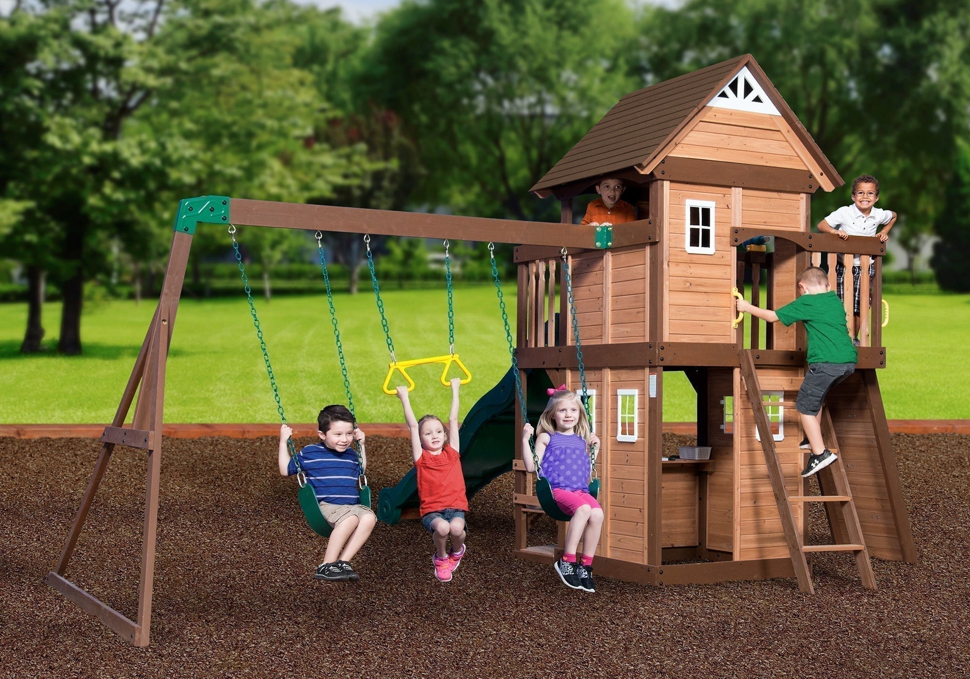 The Best Wooden Playsets For Your Kids