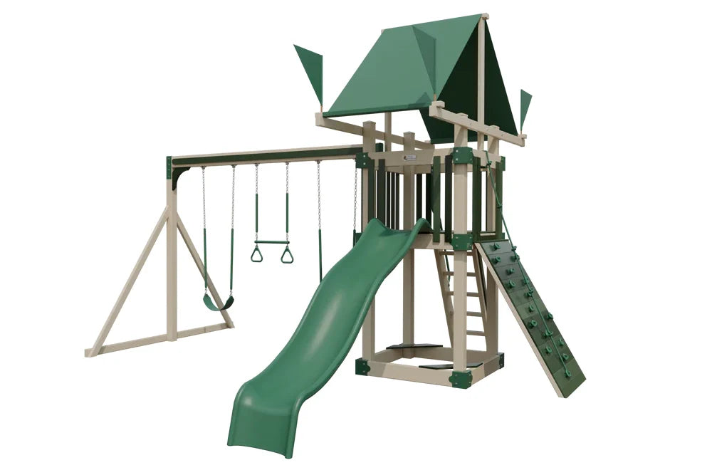 Maintenance Free Playsets for Sale - Green SK Patriot Playset