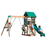 Buckley Hill Wooden Playset with Swings