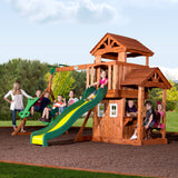 Tanglewood Wooden Playset with Clubhouse