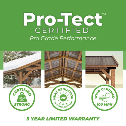 12' x 20' Norwood Gazebo/Carport