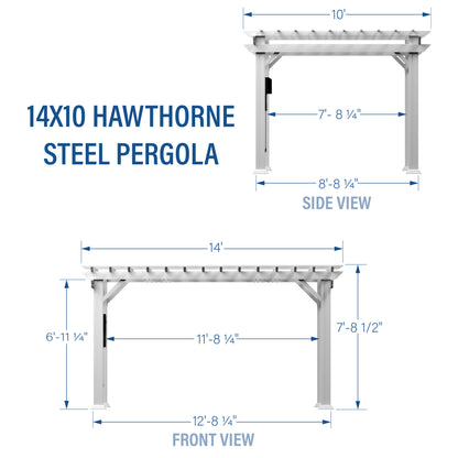 10' x 14' Hawthorne Pergola