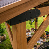12' x 14' Norwood Wooden Gazebo Kit for Sale