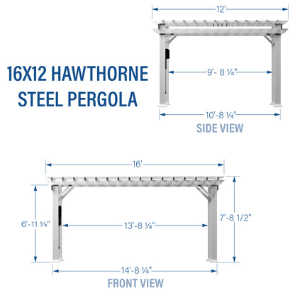 12' x 16' Hawthorne Pergola
