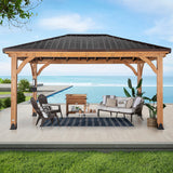 12' x 16' Barrington Wooden Gazebo Kit for Sale