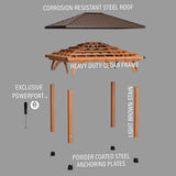 10' x 12' Barrington Wooden Gazebo Kit for Sale