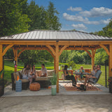12' x 20' Barrington Gazebo - Fit N Fun Backyards