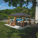 12' x 20' Barrington Gazebo - Fit N Fun Backyards