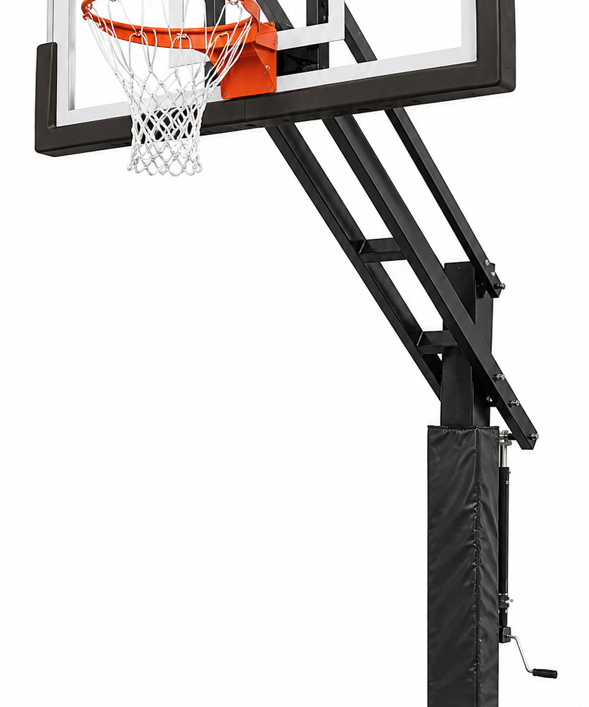Triple Threat 554-LG Basketball Hoop with Post