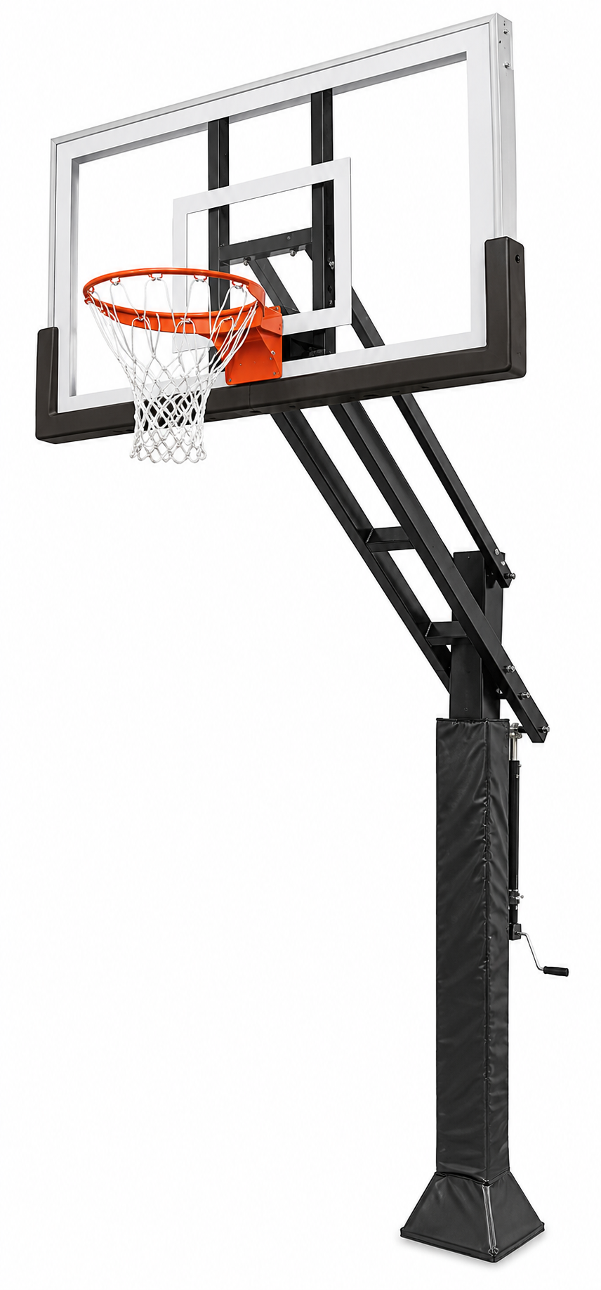 Triple Threat 554-LG Basketball Hoop with Post