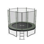ACON Air 10ft Round Trampoline with Net & Ladder - bearplaygrounds
