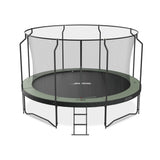 ACON Air 14ft Round Trampoline with Net & Ladder - bearplaygrounds