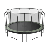 ACON Air 15ft Round Trampoline with Net & Ladder - bearplaygrounds