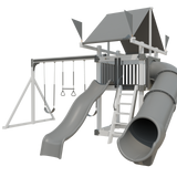 Swing Kingdom Basecamp 55 Vinyl Maintenance Free Playset