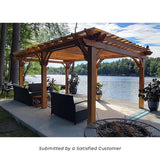 12' x 20' Beaumont Wood Pergola Kit