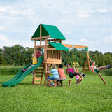 Belmont Wooden Playset with Swings