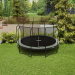 ACON Air 15ft Round Trampoline with Net & Ladder - bearplaygrounds