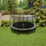ACON Air 15ft Round Trampoline with Net & Ladder - bearplaygrounds
