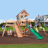 Caribbean Tropical-Inspired Wooden Playset