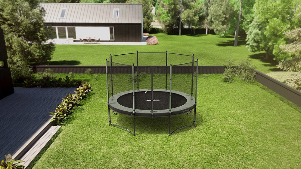 ACON Air 12ft Round Trampoline - bearplaygrounds