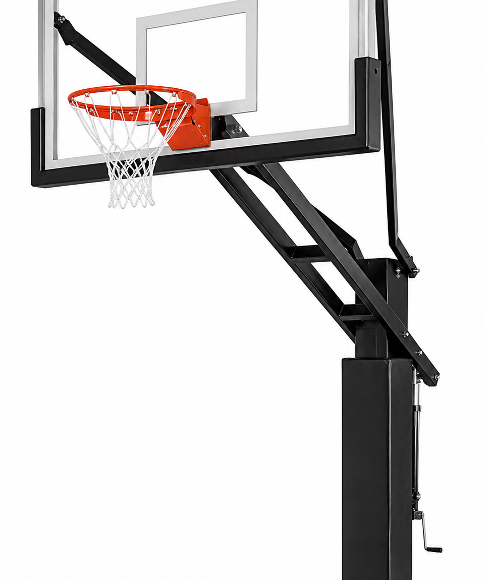 Full Court 664-XL Premium Basketball Hoop with Post