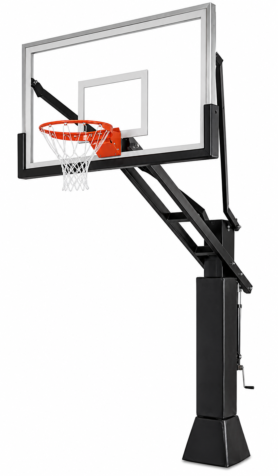 Full Court 664-XL Premium Basketball Hoop with Post