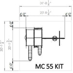 Mega Climber 55 Dimensions