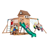 Montpelier Wooden Playset with Swings