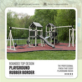 Residential Rubber Border