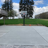Game Changer 55-MD Basketball Hoop with 54” Tempered Glass Backboard