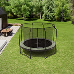 ACON Air 12ft Round Trampoline with Net & Ladder - bearplaygrounds