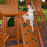 Shenandoah Wooden Playset with Play Kitchen and Clubhouse